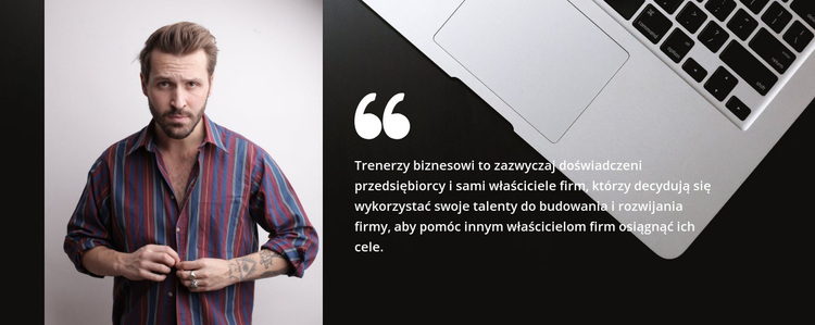 Cytuj o biznesie Motyw WordPress