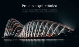 Construtor De Sites Exclusivo Para Projeto Arquitetônico