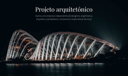 Projeto Arquitetônico - Design HTML Page Online