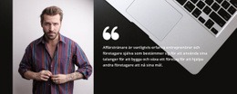 HTML-Design För Citat Om Affärer