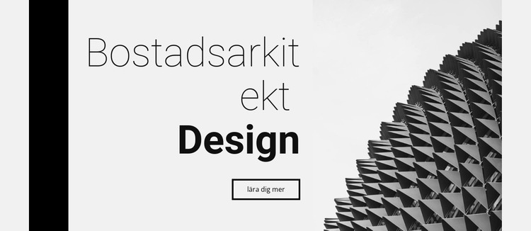 Bostadsdesign WordPress -tema