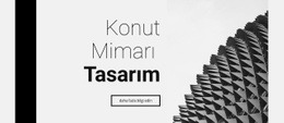 Konut Tasarımı - Yaratıcı Çok Amaçlı Açılış Sayfası