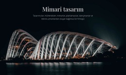 Mimari Tasarım - Web Sitesi Tasarımı