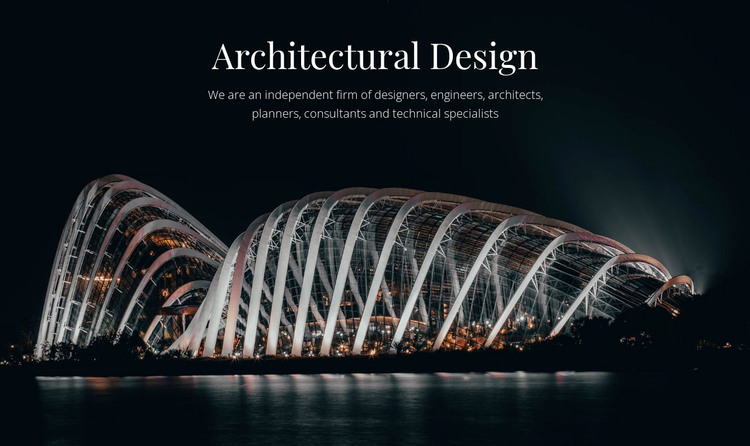 Architectueel ontwerp WordPress-thema