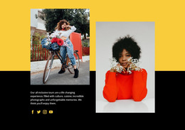 Flowers and beauty - CSS Template by Nicepage