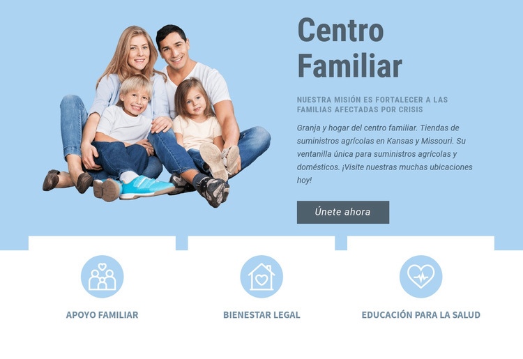 Atención de salud pediátrica Maqueta de sitio web