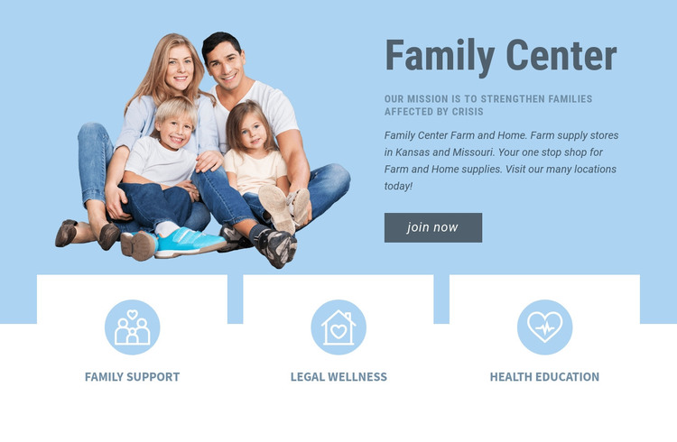 Pediatric health care HTML Template