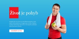 Život Je Pohyb – Kód Šablony HTML