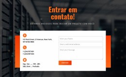 Entrar Em Contato - HTML Page Creator