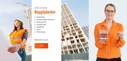 Byggtjänster - E-Handelswebbplats