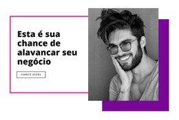 Dê Início Ao Seu Negócio - HTML Site Builder