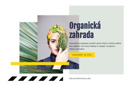 Organická Zahrada – Téma WordPress