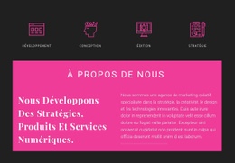 Page Web Pour À Propos De Creative Studio