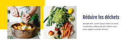 Réduire Les Déchets - Modèle Pour Ajouter Des Éléments À La Page