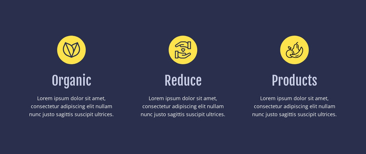 Reduce Waste Features HTML5 Template