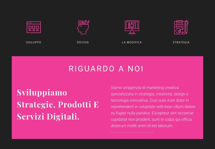 Informazioni su Creative Studio Costruttore di siti web HTML