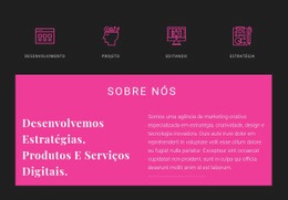 O Melhor Design De Site Para Sobre Creative Studio