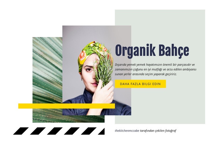 Organik Bahçe HTML5 Şablonu