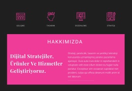 Creative Studio Hakkında - Joomla Teması