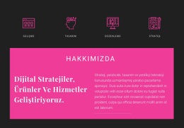 Creative Studio Hakkında - Ücretsiz WordPress Teması