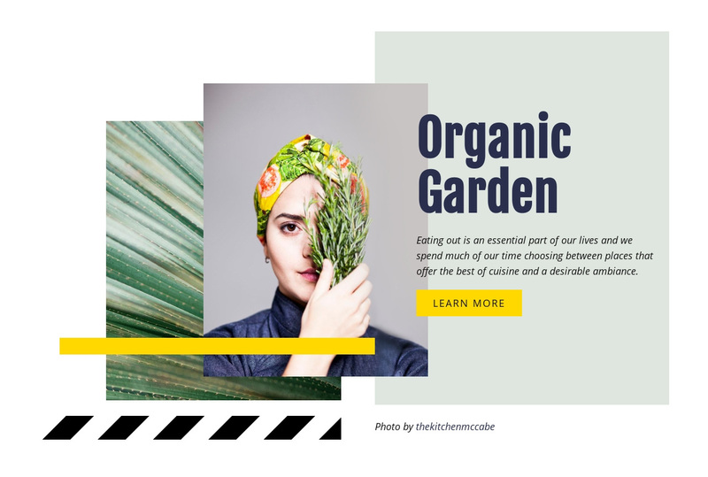 Organic Garden Web Page Design