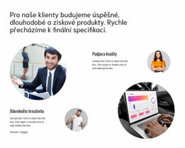 Vyrábíme Úspěšné Produkty Bezplatná Šablona Webu CSS