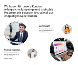WordPress-Site Für Wir Bauen Erfolgreiche Produkte