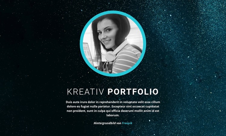 Grafikdesign-Portfolio WordPress-Theme