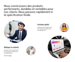 Nous Construisons Des Produits À Succès - Créateur De Sites Web Fonctionnels