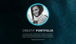 Portfolio De Conception Graphique – Modèle Créatif Polyvalent