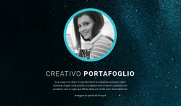 Modello HTML5 Premium Per Portfolio Di Design Grafico