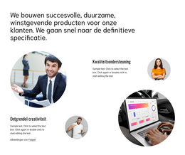 Wij Bouwen Succesvolle Producten