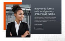 Innovar De Forma Más Inteligente Y Crecer Más Rápido - Tema De WordPress Listo Para Usar