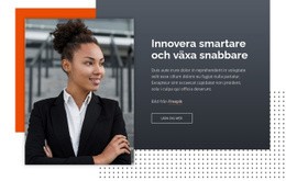 Innovera Smartare Och Växa Snabbare - Redo Att Använda WordPress-Tema