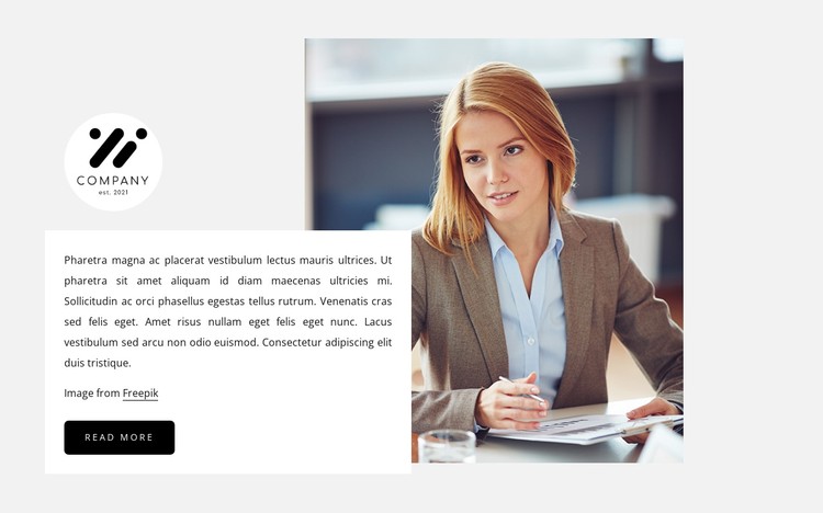 Consulting company CSS Template