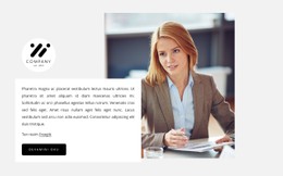 Danışmanlık Şirketi Için CSS Menüsü