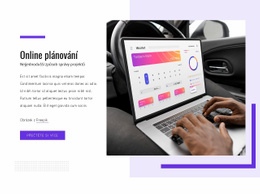 Online Plánovací Aplikace – Šablona Návrhu Webu