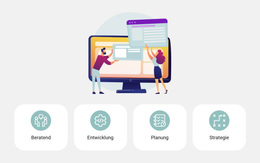 Illustrationen Und Vorteile – Exklusives WordPress-Theme