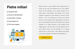 I Principi Dell'Azienda Modello CSS Semplice