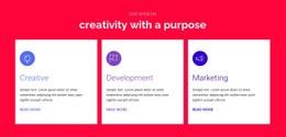 Kreativita S Cílem - Create HTML Page Online