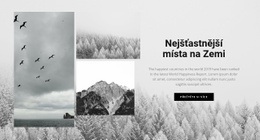 Responzivní HTML Pro Nejšťastnější Místa