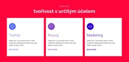 Kreativita S Cílem - Moderní Design Stránek