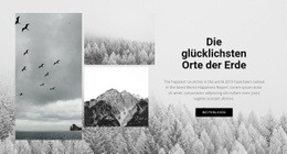 Kreativste Landingpage Für Die Glücklichsten Orte