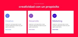 Creatividad Con Propósito - Create HTML Page Online