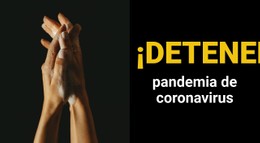 Pandemia De Coronavirus Plantilla De Sitio Web CSS Gratuita