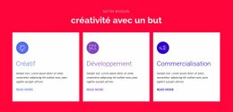 Créativité Avec Un But - Conception De Site Moderne