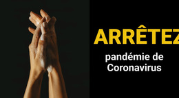 Pandémie De Coronavirus - Modèle De Site Web Joomla