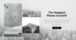 The Happiest Places Templates Html5 Responsive Free