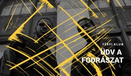 Fodrászat – Személyes Sablon