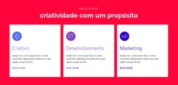 Criatividade Com Um Propósito - Modelos Gratuitos